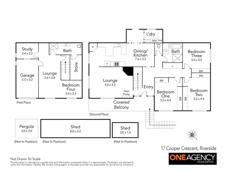 Floorplan of Homely house listing, 17 Cooper Crescent, Riverside TAS 7250