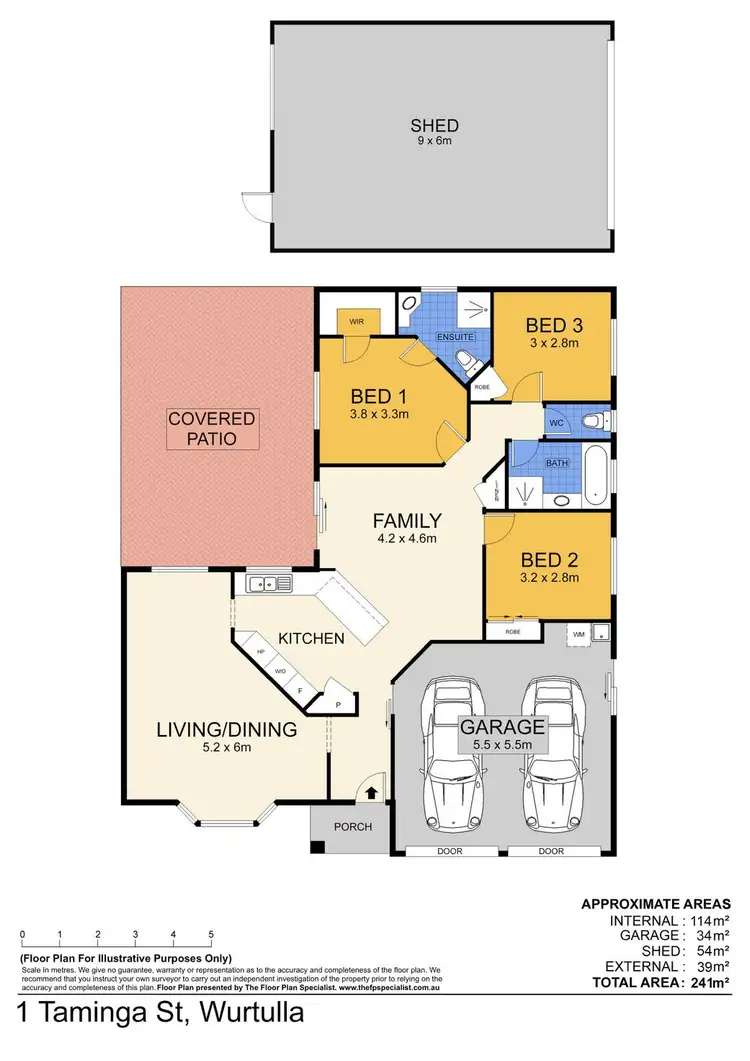 Floorplan of Homely house listing, 1 Taminga Street, Wurtulla QLD 4575