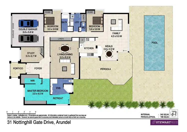 Floorplan of Homely house listing, 31 Nottinghill Gate Drive, Arundel QLD 4214