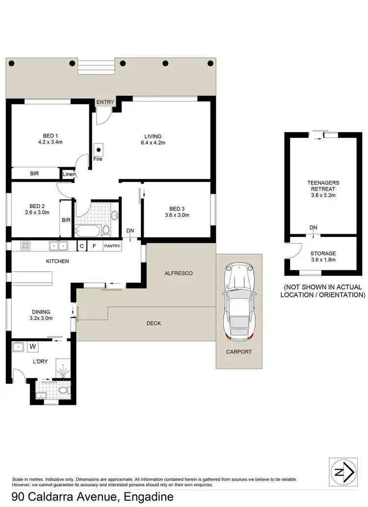 Floorplan of Homely house listing, 90 Caldarra Avenue, Engadine NSW 2233