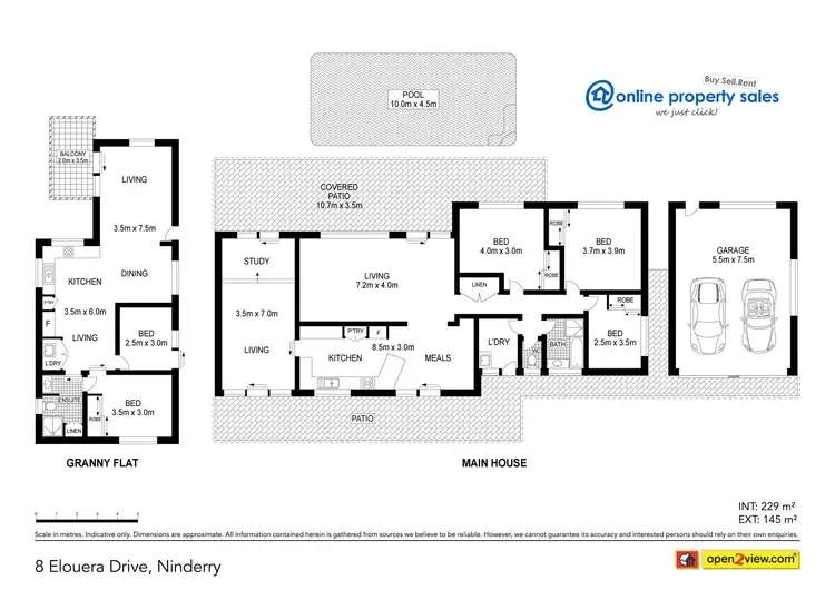 Floorplan of Homely rural property listing, 8 Elouera Drive, Ninderry QLD 4561