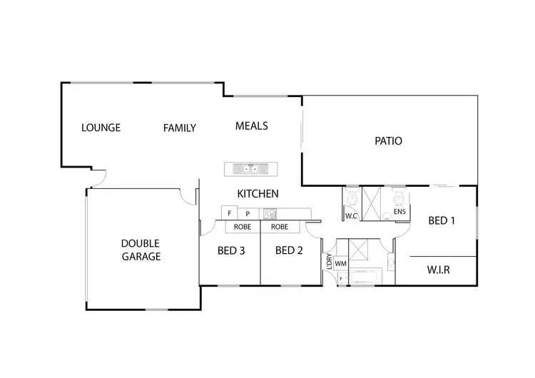Floorplan of Homely house listing, 26B Roughsey Place, Conder ACT 2906