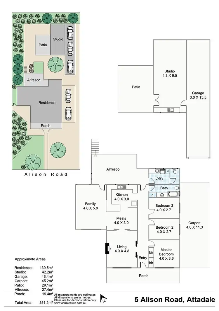 Floorplan of Homely house listing, 5 Alison Road, Attadale WA 6156