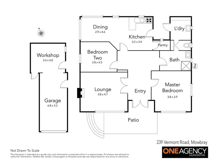 Floorplan of Homely house listing, 239 Vermont Road, Mowbray TAS 7248