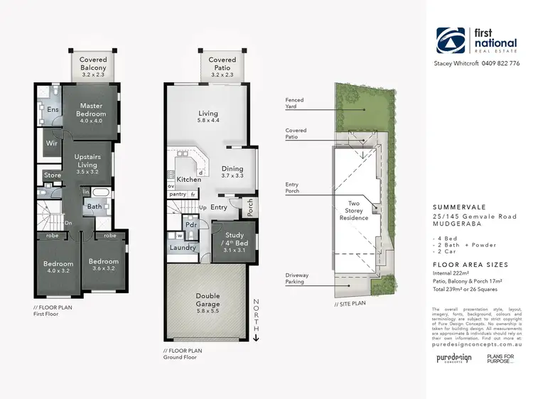 Floorplan of Homely townhouse listing, 25/145 Gemvale Road, Mudgeeraba QLD 4213