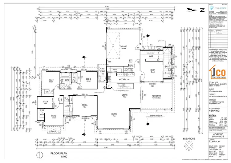 Floorplan of Homely house listing, 8 Henning Court, Mountain Creek QLD 4557