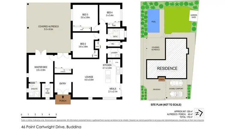 Floorplan of Homely house listing, 46 Point Cartwright Drive, Buddina QLD 4575