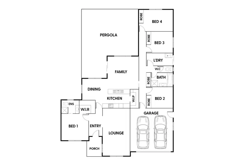 Floorplan of Homely house listing, 9 Ammon Place, Kambah ACT 2902