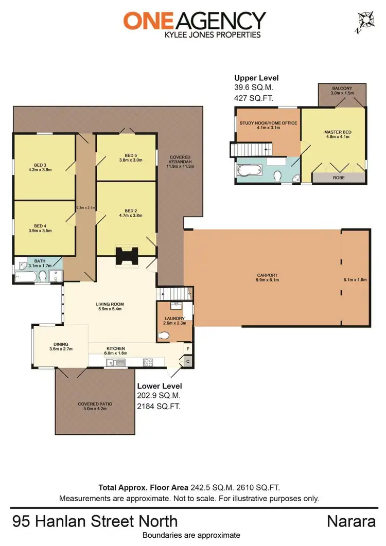Floorplan of Homely house listing, 95 Hanlan Street North, Narara NSW 2250