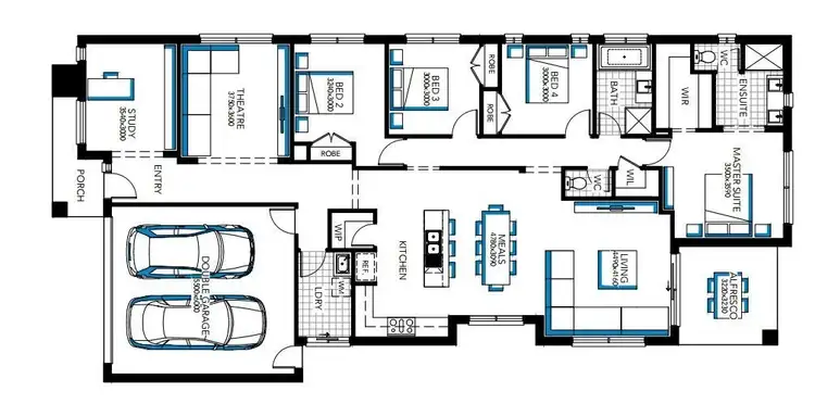 Floorplan of Homely house listing, Lot 414 Walter Drive, Thornlands QLD 4164