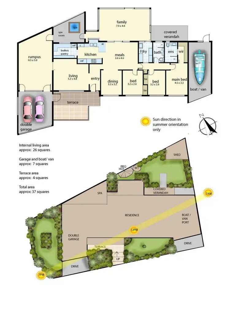 Floorplan of Homely house listing, 1 Culburra Avenue, Frankston VIC 3199