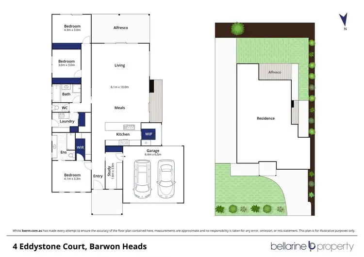 Floorplan of Homely house listing, 4 Eddystone Court, Barwon Heads VIC 3227
