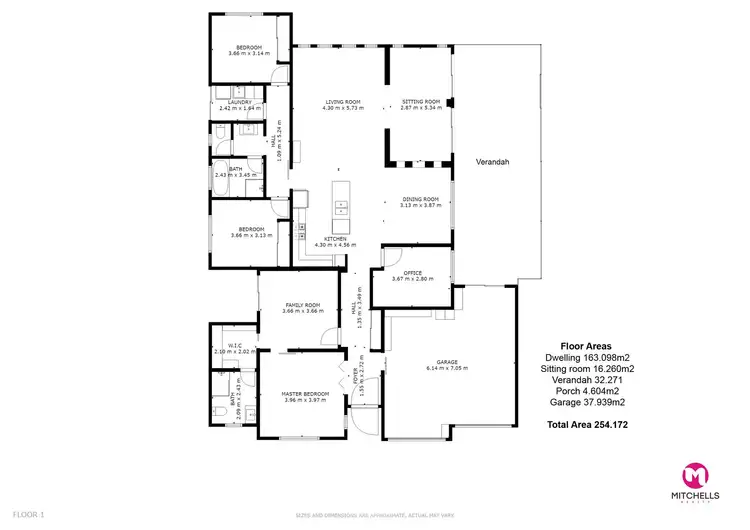 Floorplan of Homely house listing, 3 Jasmine Court, Dundowran Beach QLD 4655