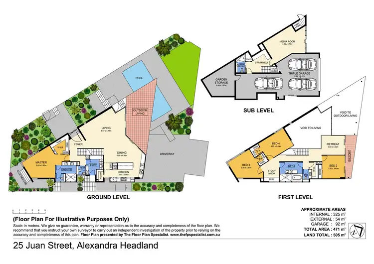 Floorplan of Homely house listing, 25 Juan Street, Alexandra Headland QLD 4572