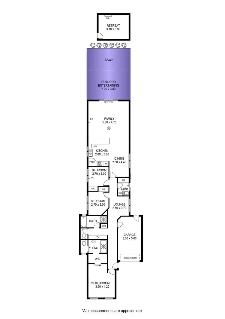 Floorplan of Homely house listing, 24A Kiltie Avenue, Windsor Gardens SA 5087