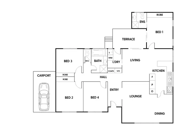 Floorplan of Homely house listing, 30 Illingworth Street, Wanniassa ACT 2903