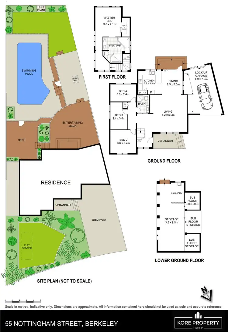 Floorplan of Homely house listing, 55 Nottingham Street, Berkeley NSW 2506