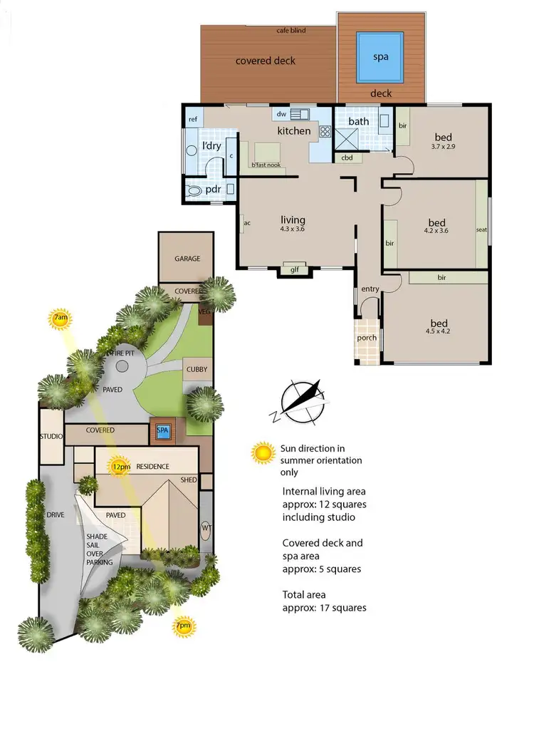 Floorplan of Homely house listing, 1 Inglis Avenue, Frankston VIC 3199