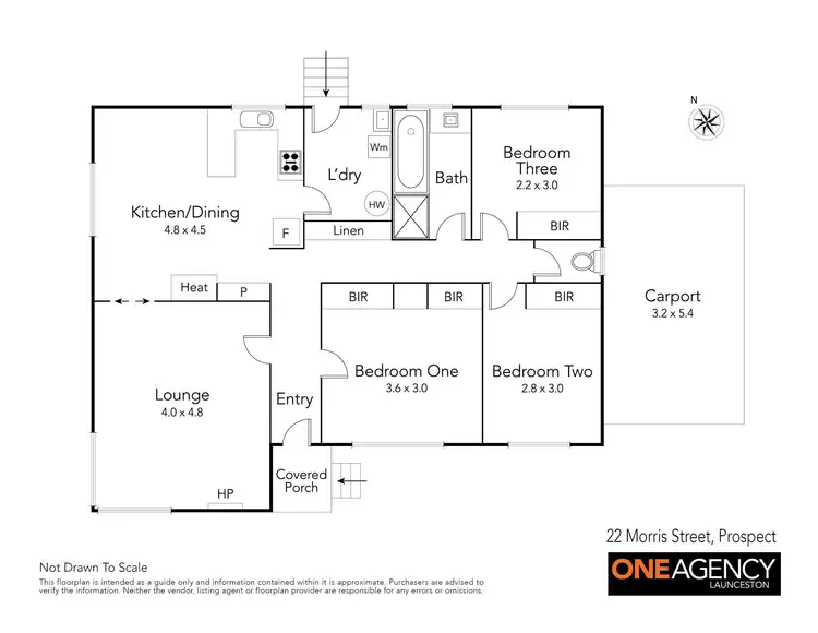 Floorplan of Homely house listing, 22 Morris St, Prospect TAS 7250