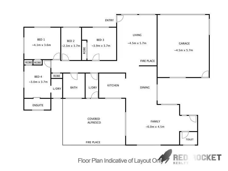 Floorplan of Homely house listing, 6 Geodorum Street, Shailer Park QLD 4128
