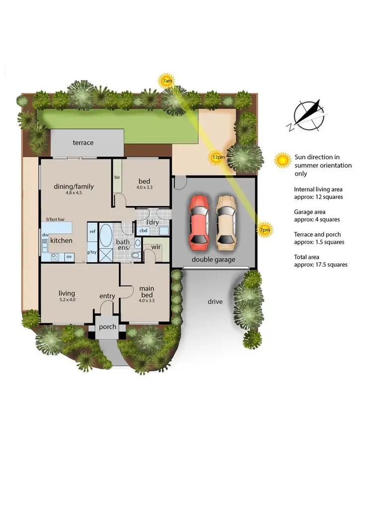 Floorplan of Homely house listing, 6/10 Wingham court, Frankston VIC 3199