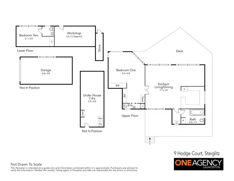 Floorplan of Homely house listing, 9 Hodge Court, Stieglitz TAS 7216