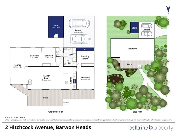 Floorplan of Homely house listing, 2 Hitchcock Avenue, Barwon Heads VIC 3227