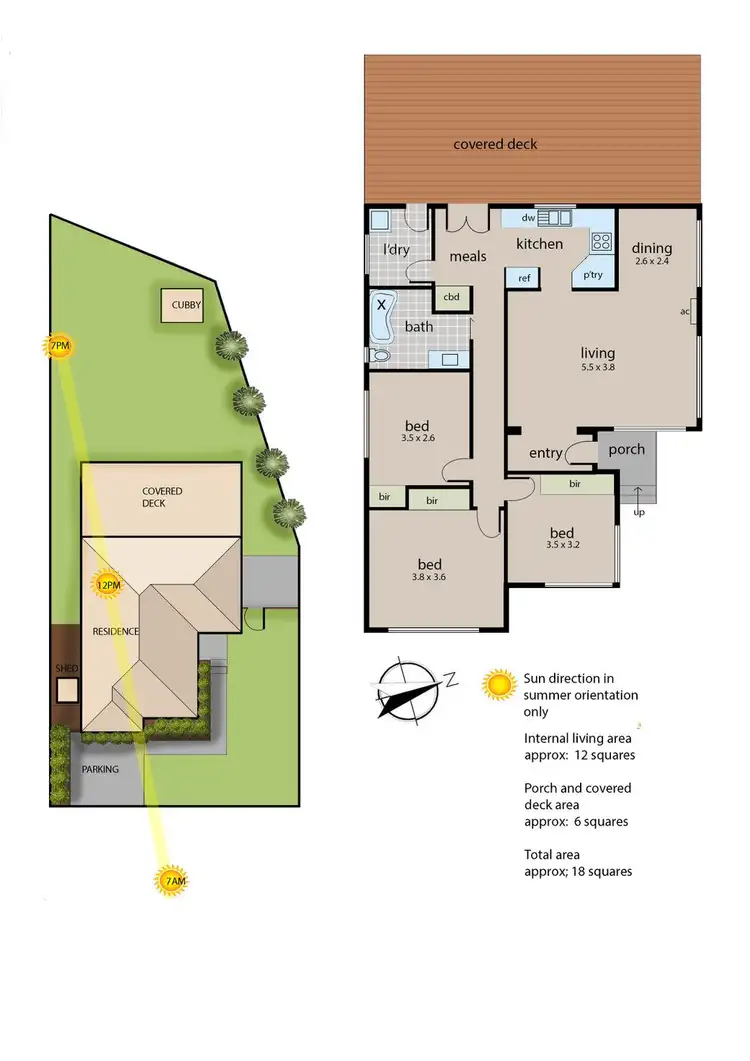 Floorplan of Homely house listing, 27 Gulwa Avenue, Frankston VIC 3199