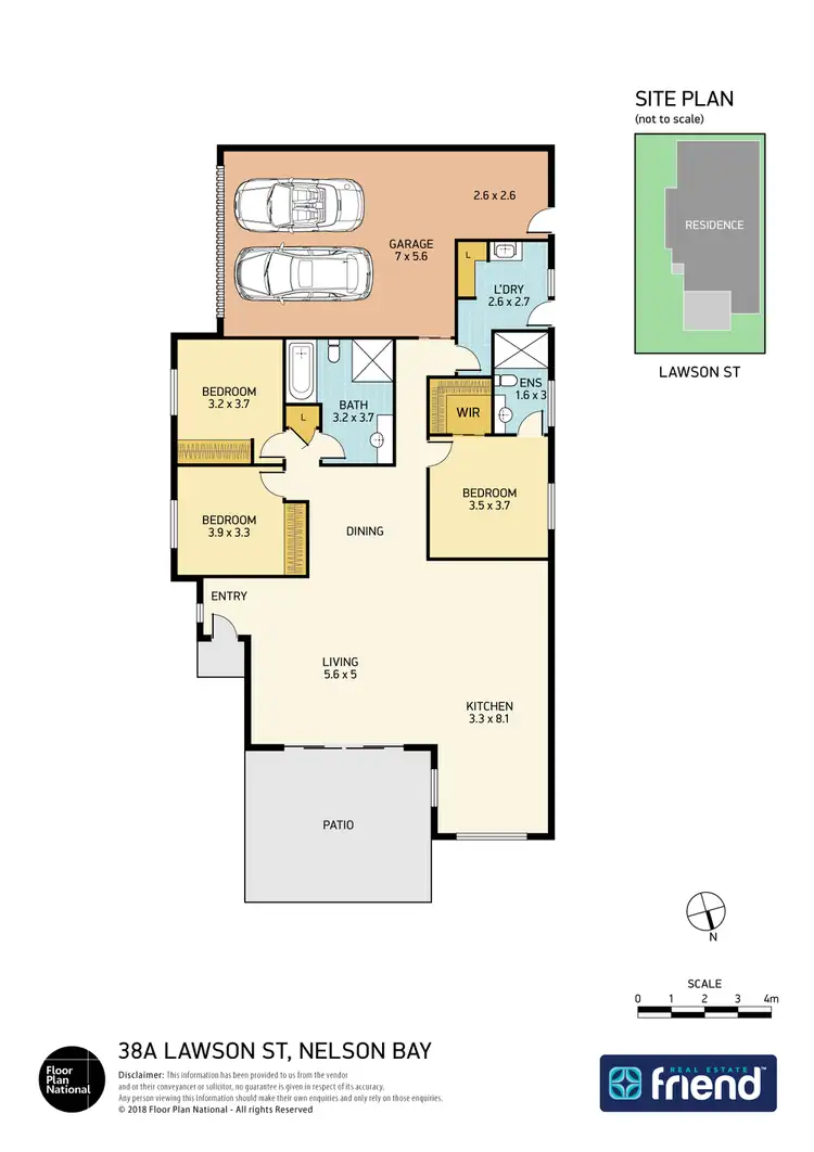 Floorplan of Homely house listing, 38A Lawson Street, Nelson Bay NSW 2315
