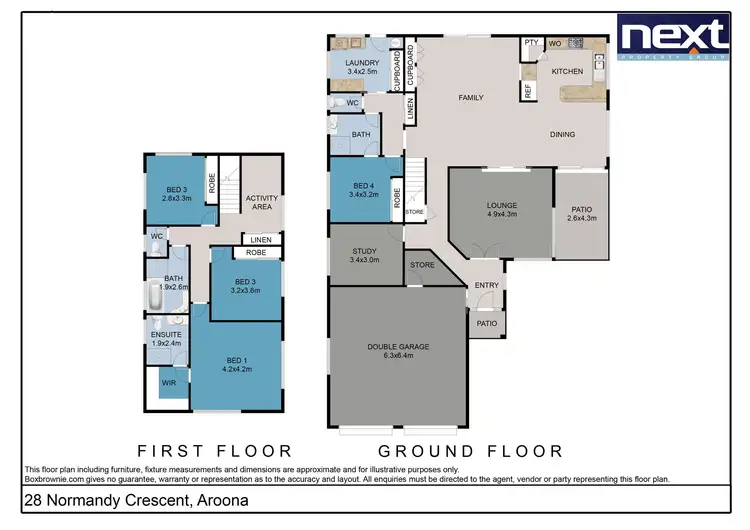 Floorplan of Homely house listing, 28 Normandy Crescent, Aroona QLD 4551