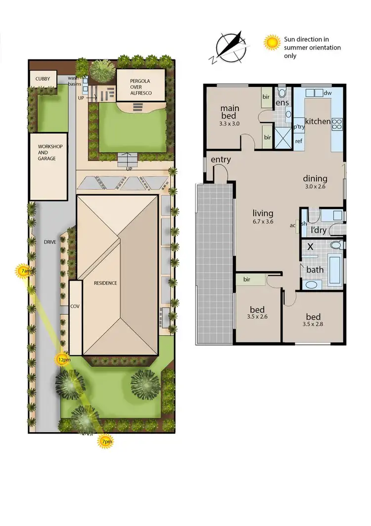 Floorplan of Homely house listing, 52 Dunsterville Crescent, Frankston VIC 3199