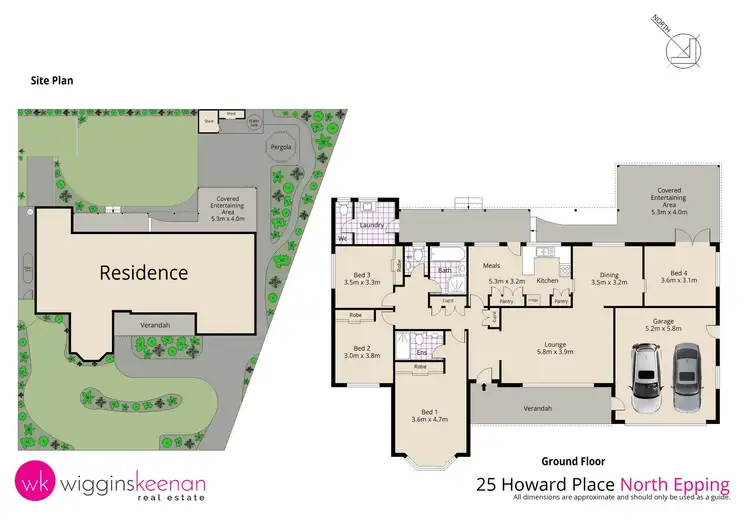 Floorplan of Homely house listing, 25 Howard Place, North Epping NSW 2121