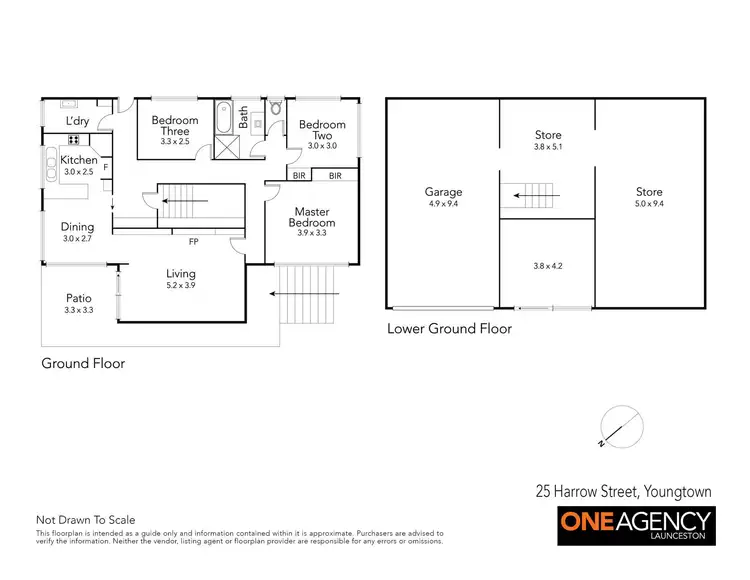 Floorplan of Homely house listing, 25 Harrow Street, Youngtown TAS 7249