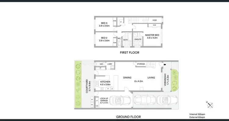 Floorplan of Homely townhouse listing, 88/151-153 Mudjimba Beach Road, Mudjimba QLD 4564