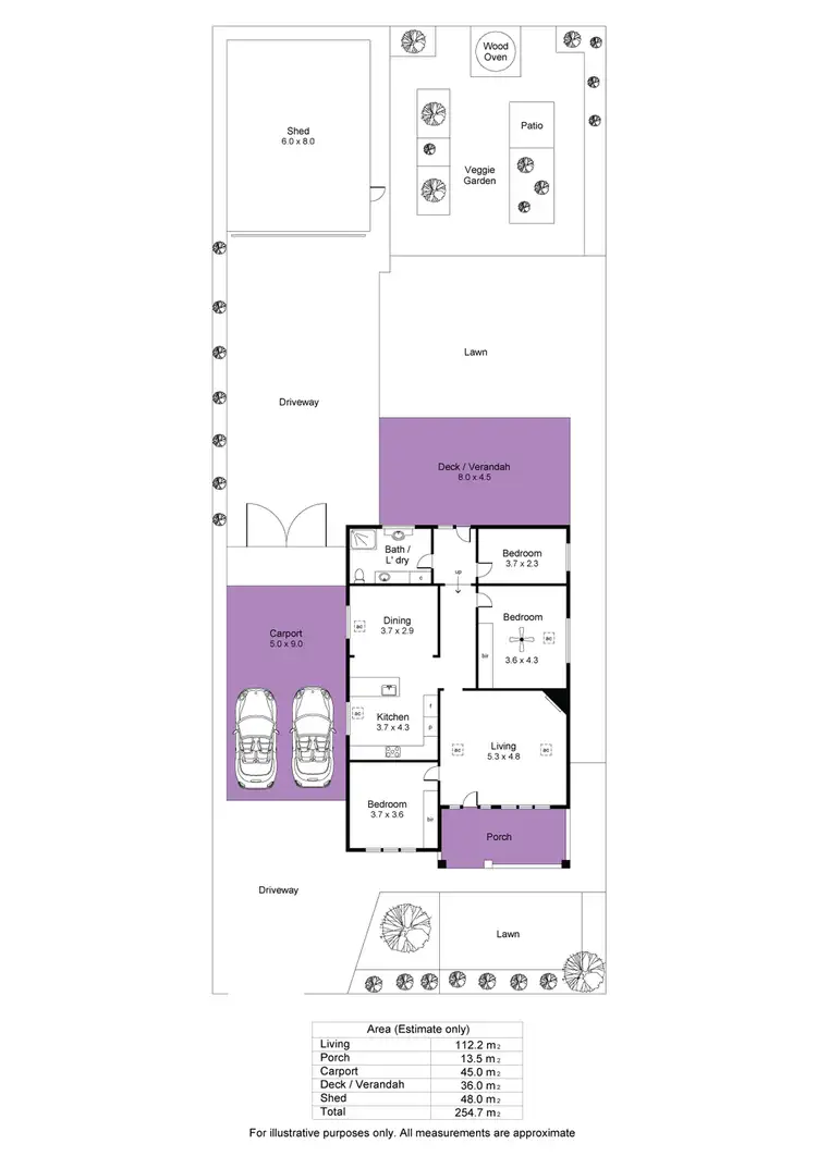 Floorplan of Homely house listing, 77 William Street, Beverley SA 5009