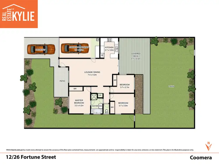 Floorplan of Homely house listing, 12/26 Fortune Street, Coomera QLD 4209