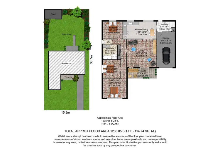 Floorplan of Homely house listing, 190 Townson Avenue, Palm Beach QLD 4221