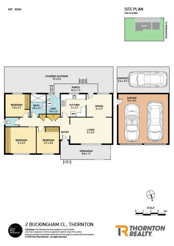 Floorplan of Homely house listing, 2 Buckingham Close, Thornton NSW 2322