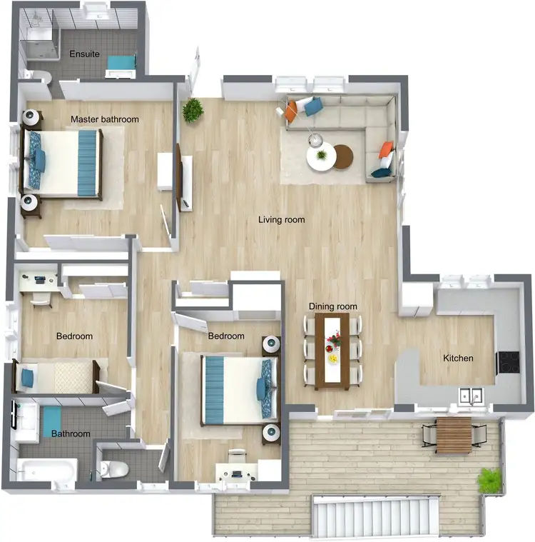 Floorplan of Homely house listing, 27 Debbie Street, Trinity Park QLD 4879