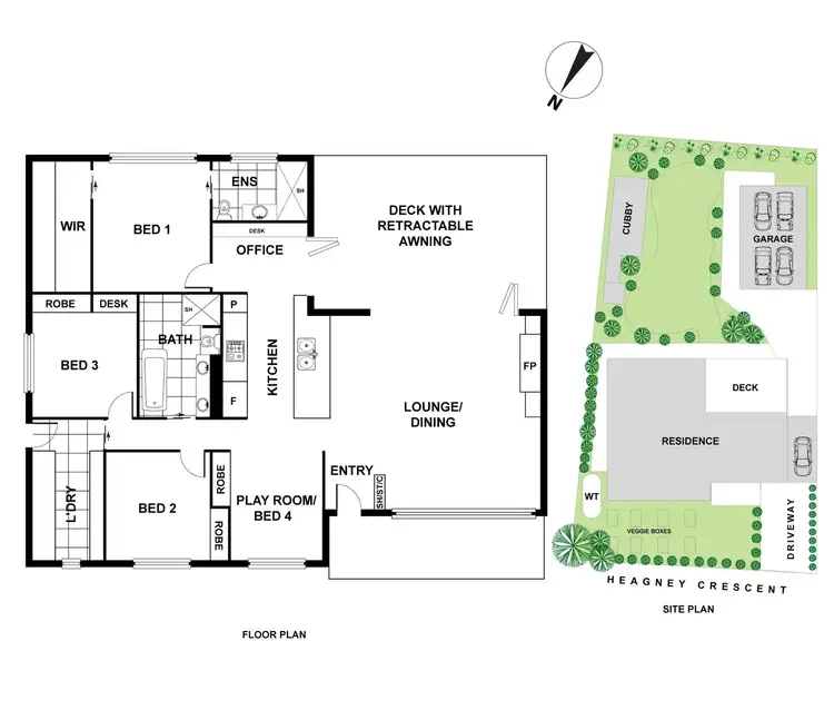 Floorplan of Homely house listing, 170 Heagney Crescent, Chisholm ACT 2905