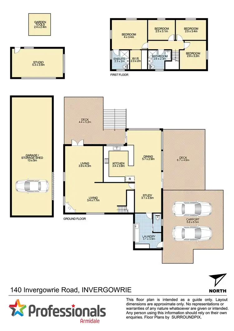 Floorplan of Homely house listing, 140 Invergowrie Road, Invergowrie NSW 2350