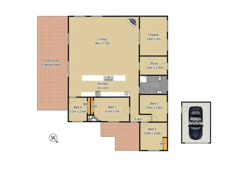Floorplan of Homely house listing, 58 Wallace Road, Vineyard NSW 2765