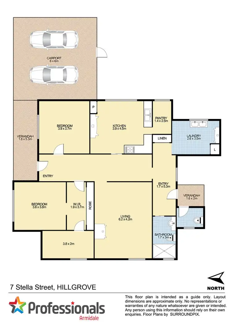 Floorplan of Homely house listing, 7 Stella Street, Hillgrove NSW 2350