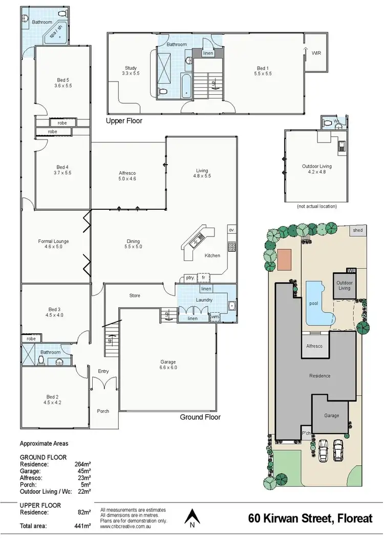Floorplan of Homely house listing, 60 Kirwan Street, Floreat WA 6014