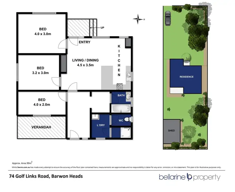 Floorplan of Homely house listing, 74 Golf Links Road, Barwon Heads VIC 3227