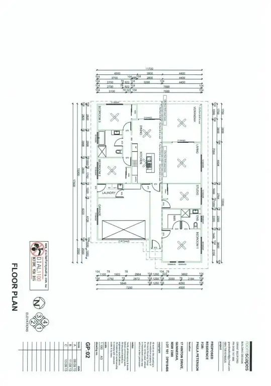 Floorplan of Homely house listing, 17 Hinton Drive, Gunnedah NSW 2380