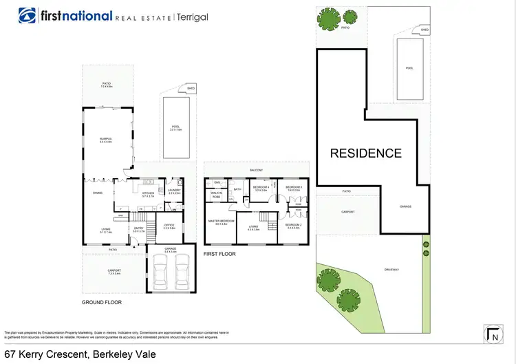 Floorplan of Homely house listing, 67 Kerry Crescent, Berkeley Vale NSW 2261
