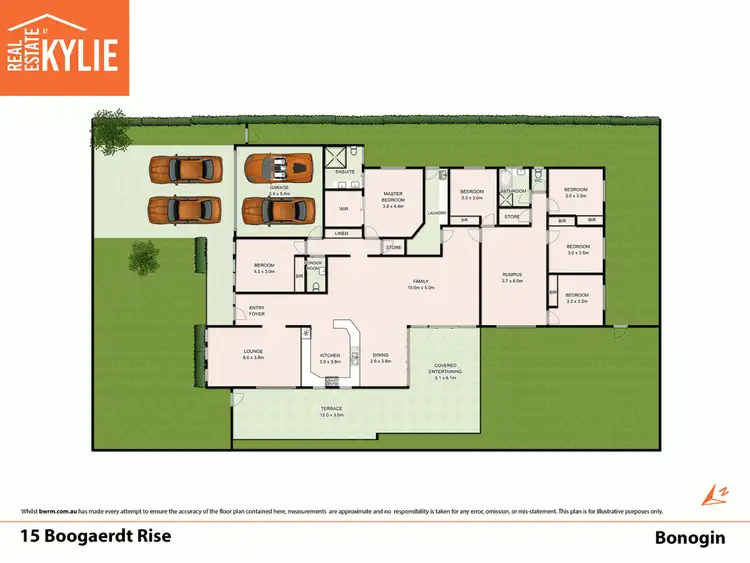 Floorplan of Homely house listing, 15 Boogaerdt Rise, Bonogin QLD 4213