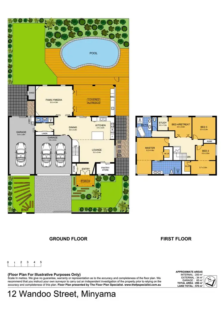 Floorplan of Homely house listing, 12 Wandoo Street, Minyama QLD 4575