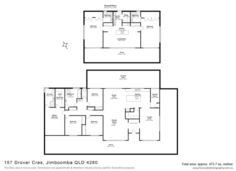 Floorplan of Homely house listing, 157 Drover Crescent, Jimboomba QLD 4280